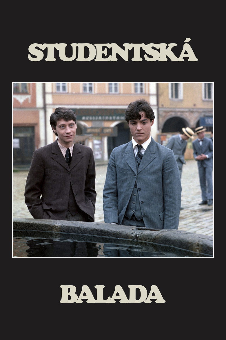 Studentská balada poster background