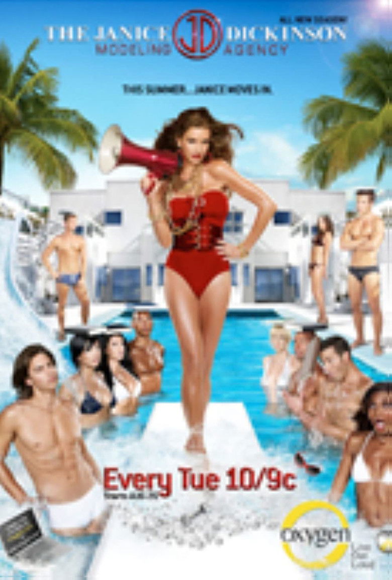 The Janice Dickinson Modeling Agency poster background