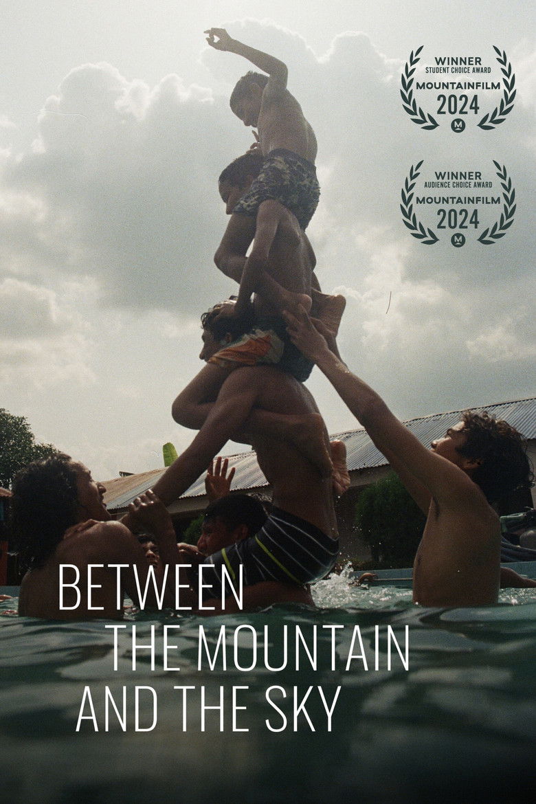 Between the Mountain and the Sky poster background