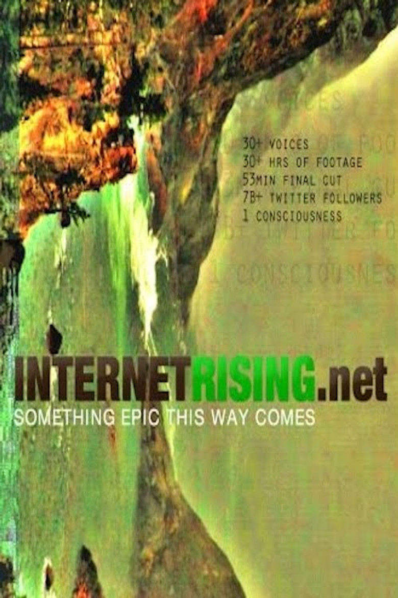 Internet Rising poster background