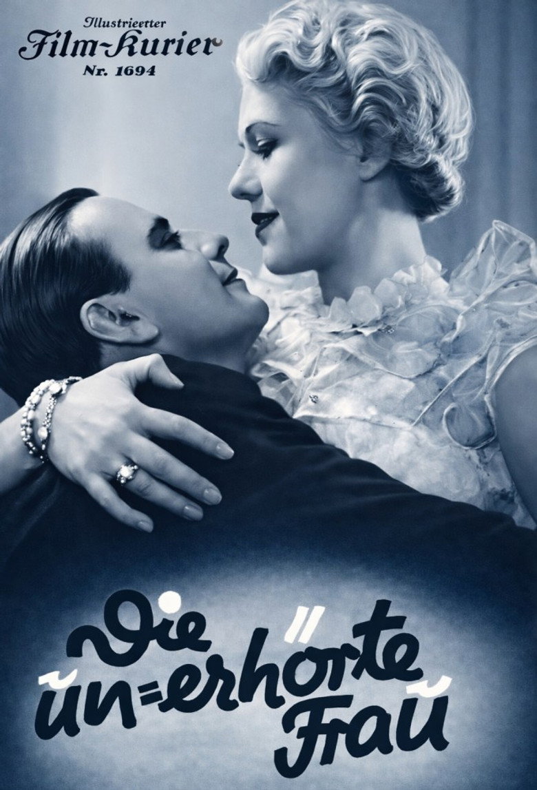 Die un-erhörte Frau poster background