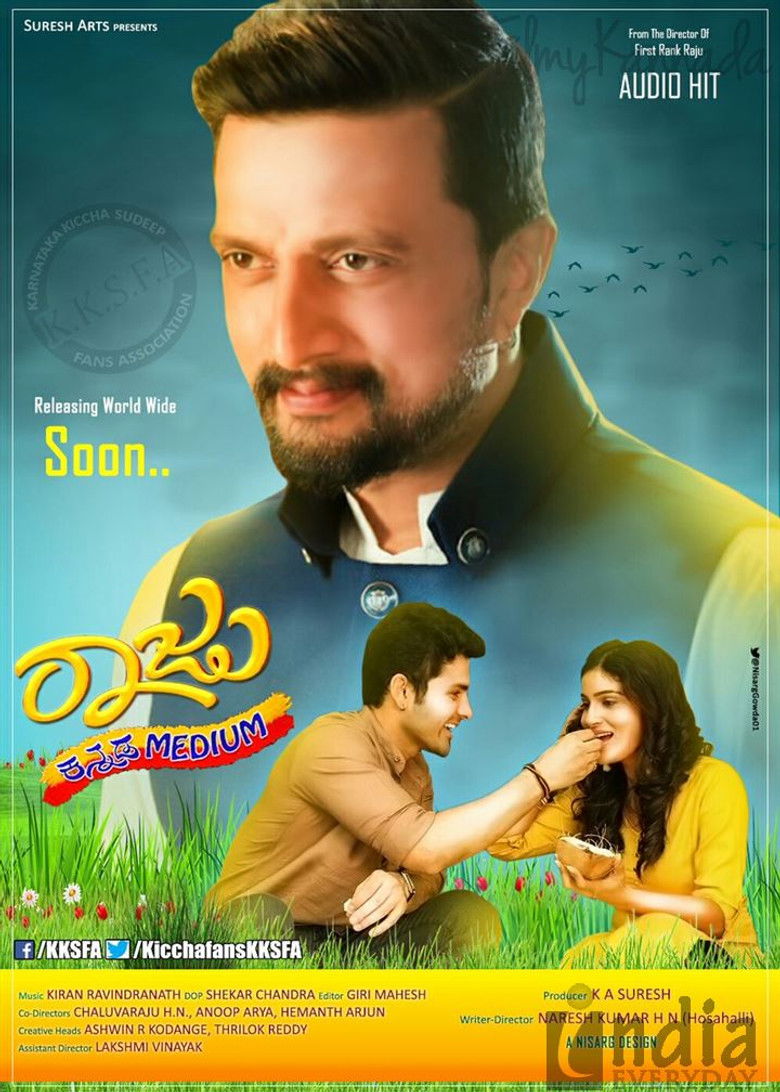 Raju Kannada Medium poster background
