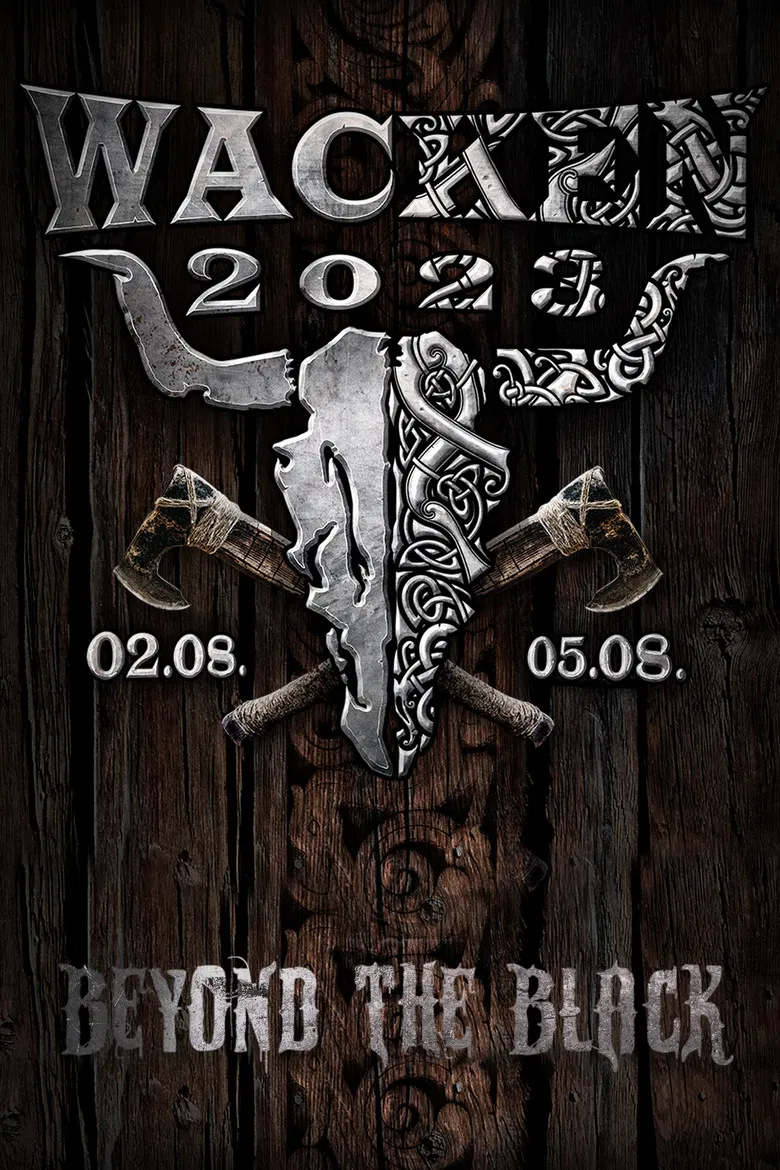 Beyond the Black: Wacken Open Air 2023 poster background