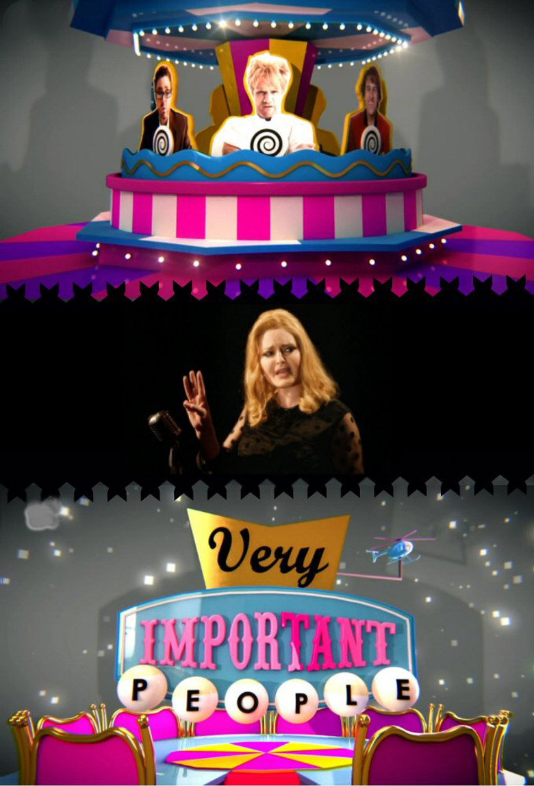 Very Important People poster background