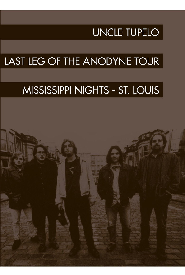 Uncle Tupelo: The Last Leg of the Andodyne Tour poster background