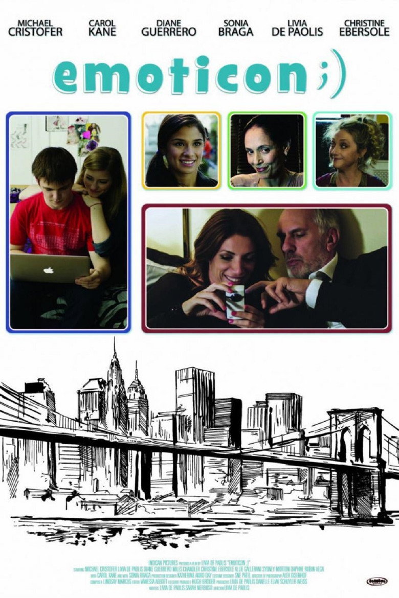 Emoticon poster background