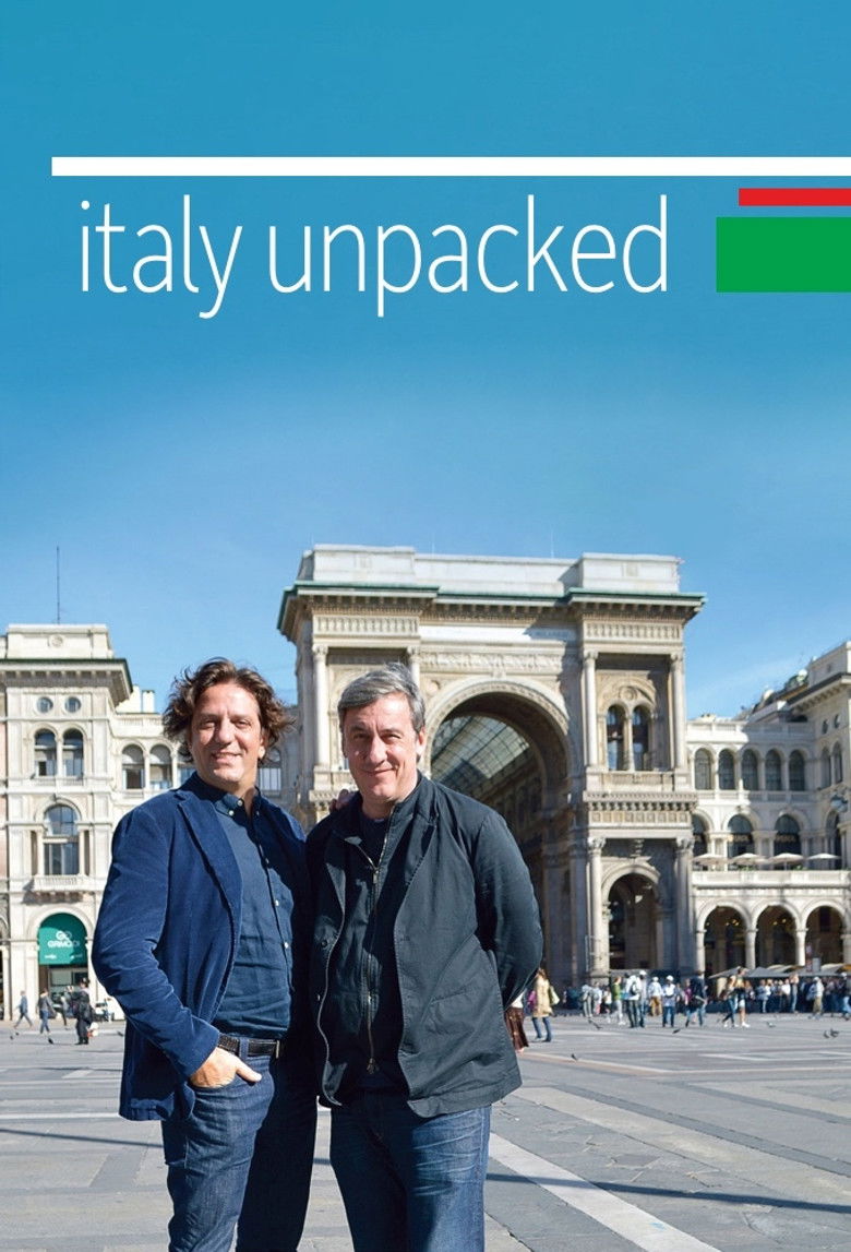 Italy Unpacked poster background