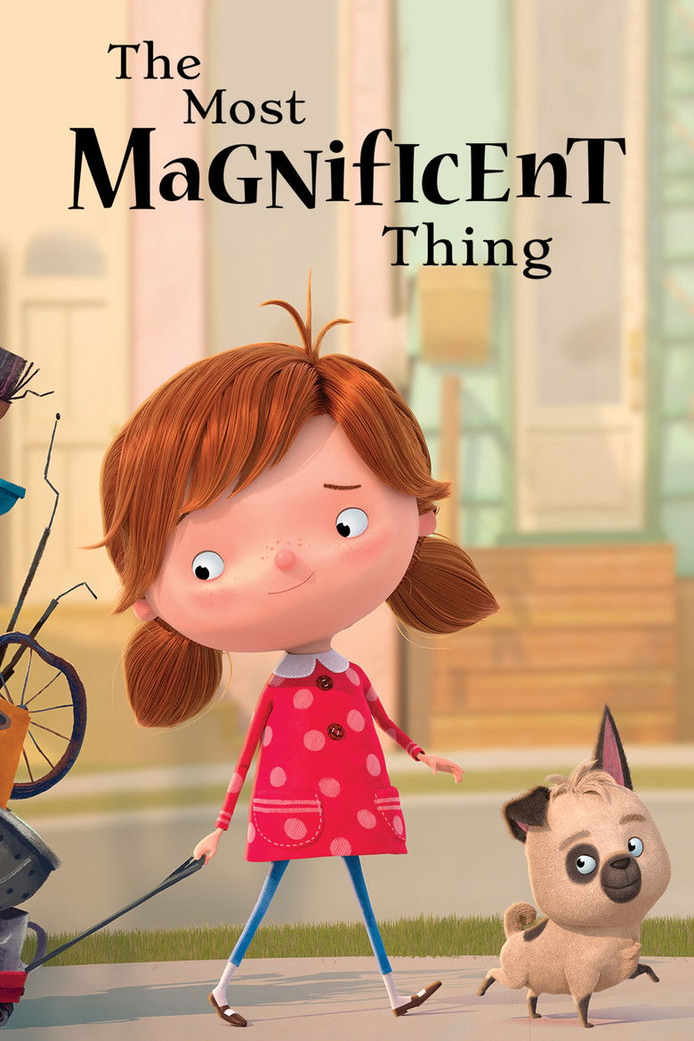 The Most Magnificent Thing poster background