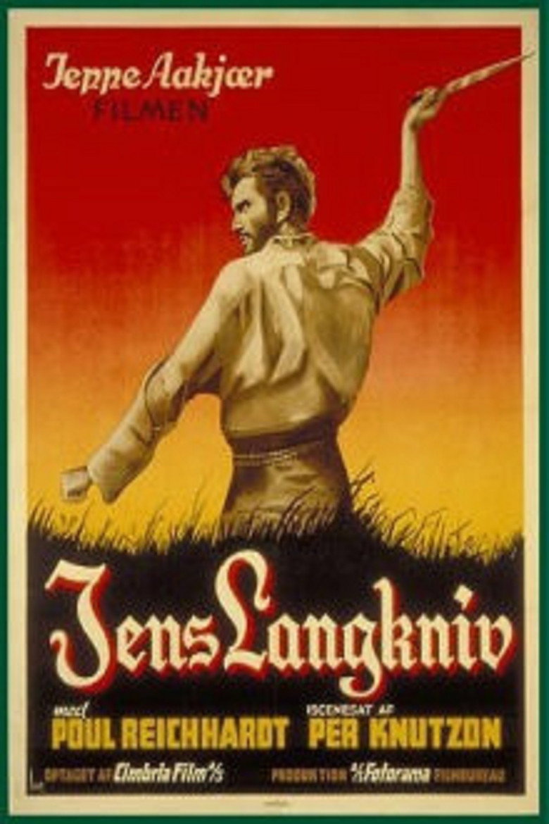 Jens Langkniv poster background