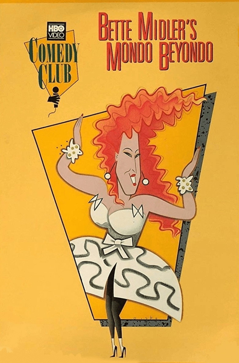 Bette Midler's Mondo Beyondo poster background