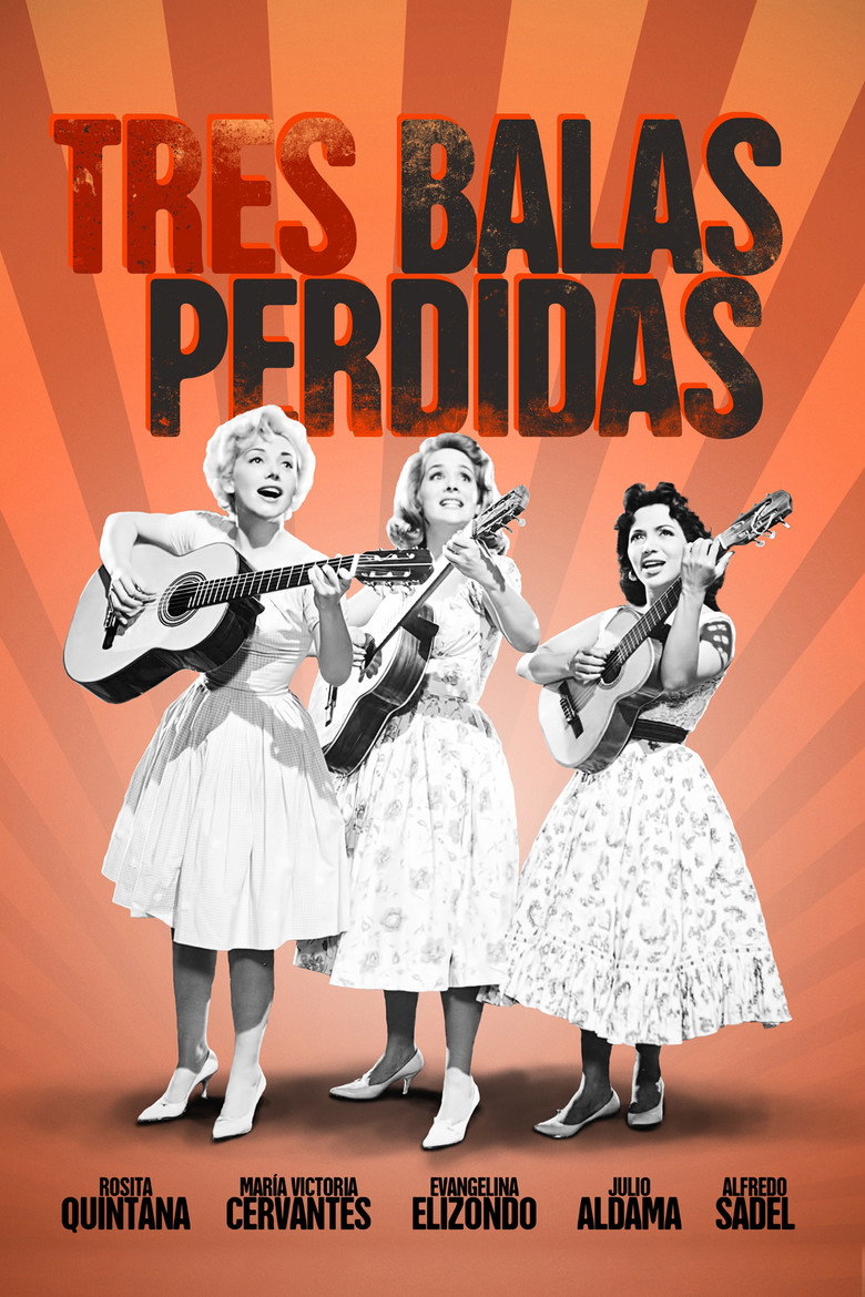 Tres balas perdidas poster background