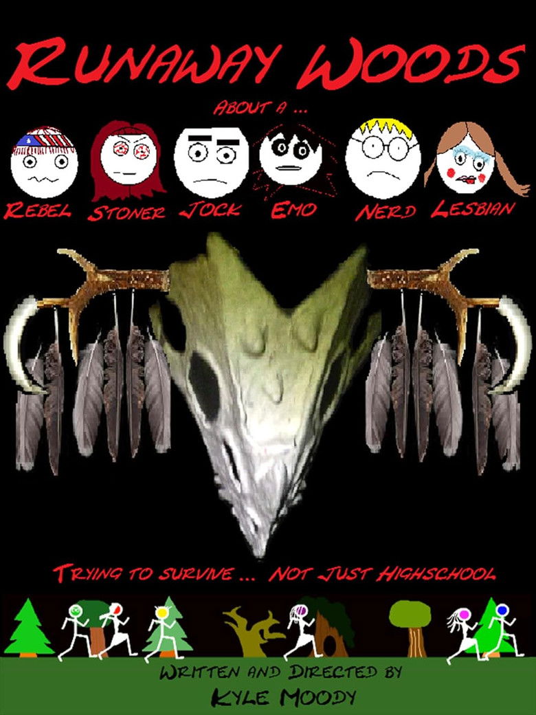 Runaway Woods poster background