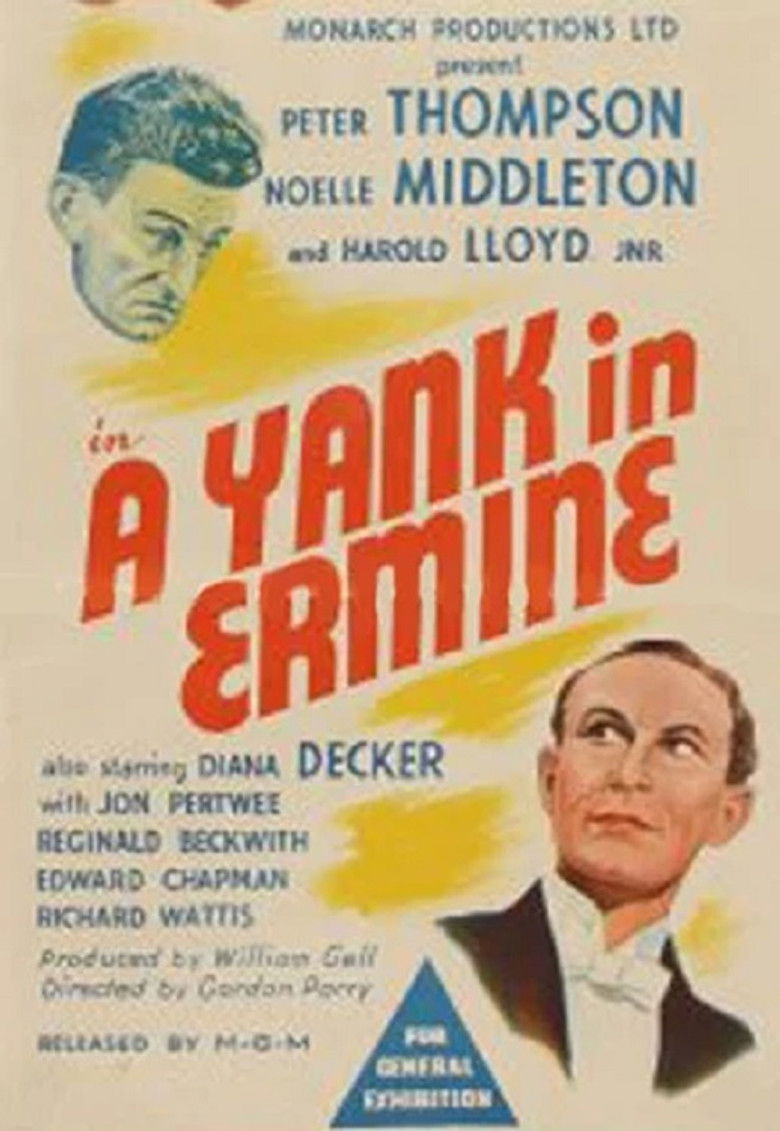 A Yank in Ermine poster background