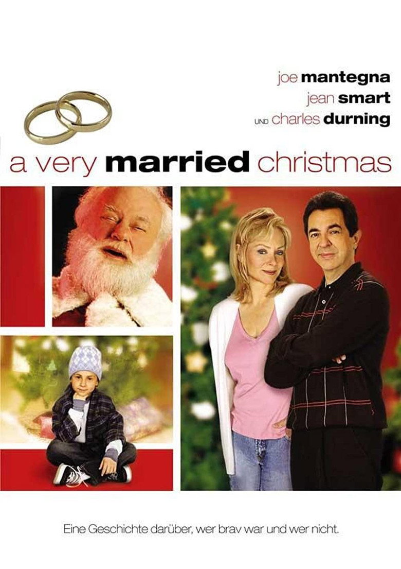 A Very Married Christmas poster background