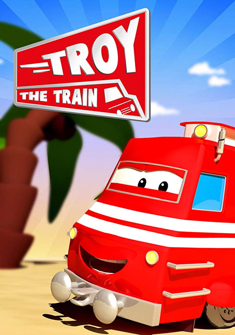 Troy the Train of Car City poster background