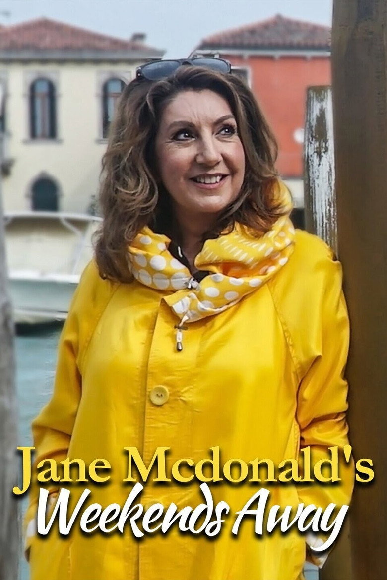 Jane McDonald's Weekends Away poster background