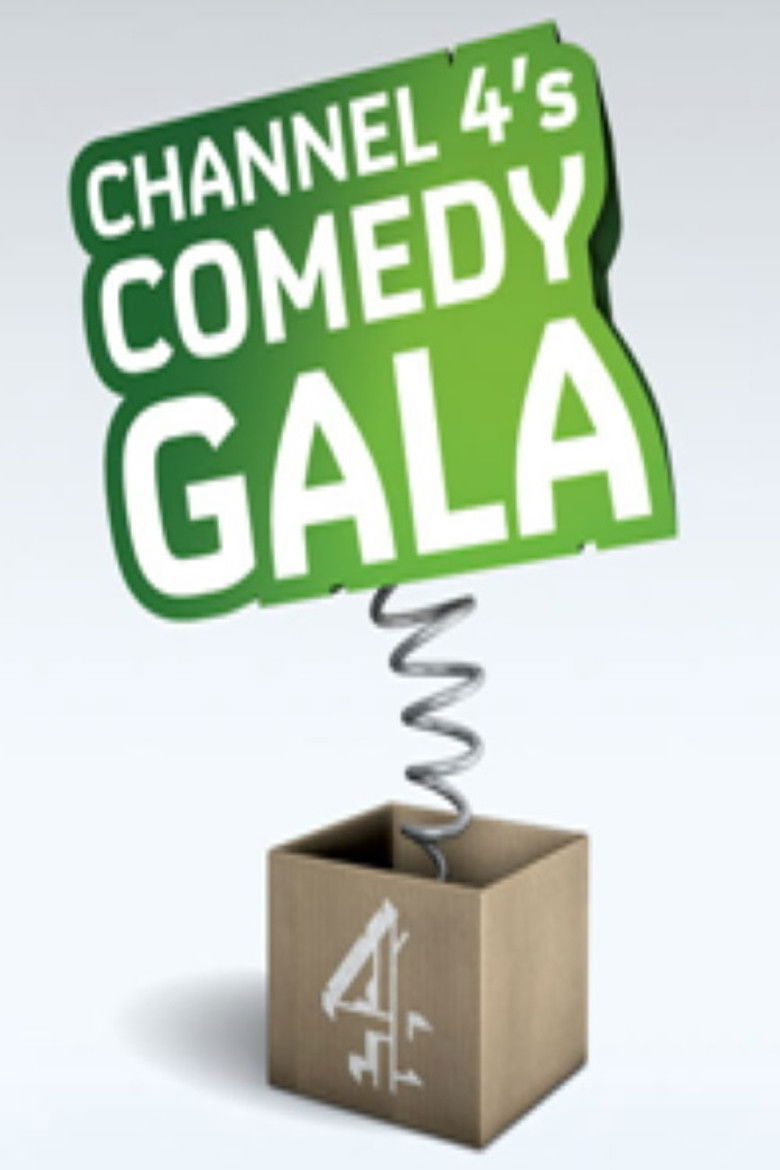 Channel 4's Comedy Gala poster background
