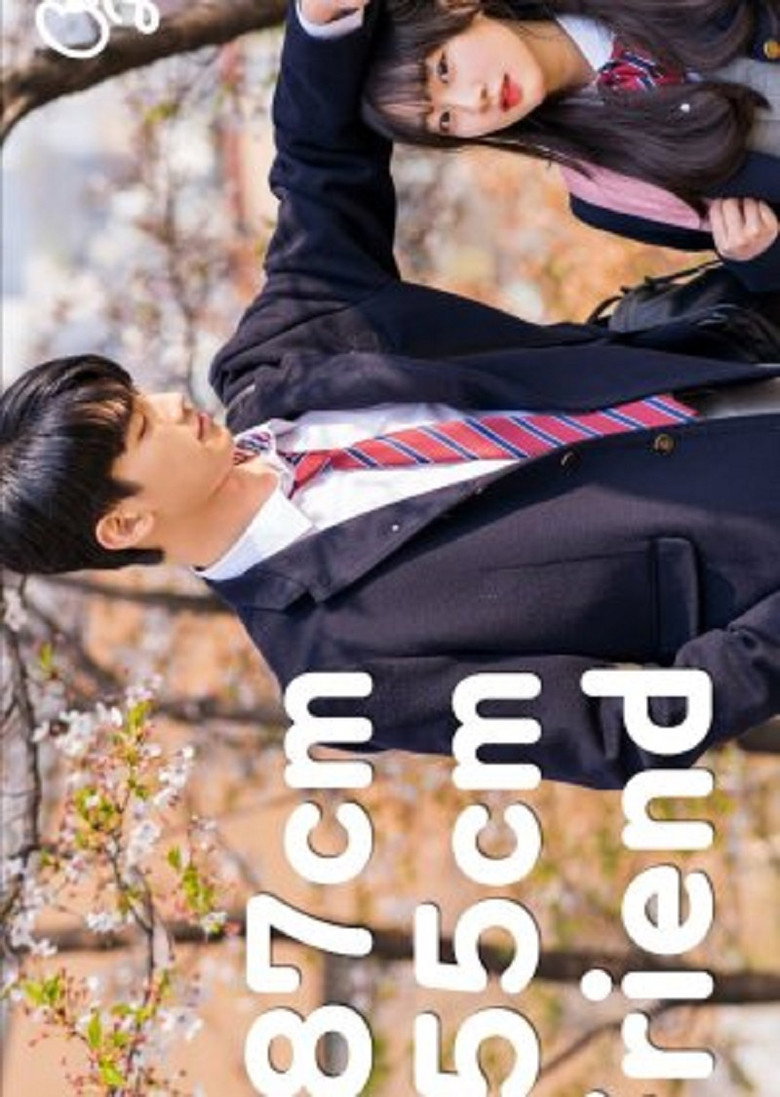 187 cm Male Friend vs 155 cm Female Friend poster background