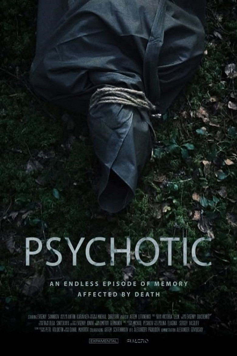 Psychotic poster background