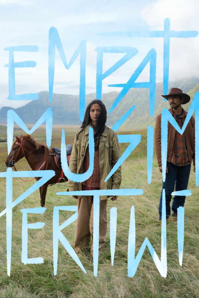 Four Seasons In Java poster background