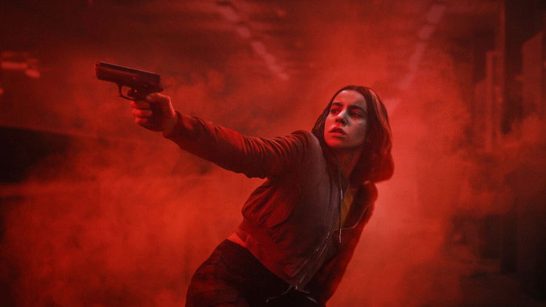 The Parisian skyline at dusk, cast in deep shadows and cold blue light