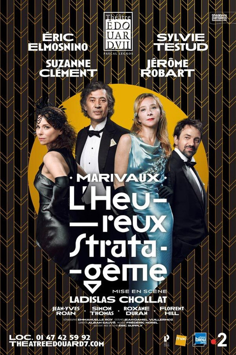 L'Heureux Stratagème poster background