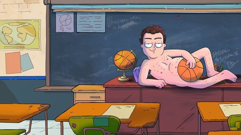 A dimly lit gymnasium, the kind with peeling paint and flickering fluorescents, where a ragtag team of animated teenagers slump on the bleachers while their coach, Ben Hopkins, screams at them from the court.