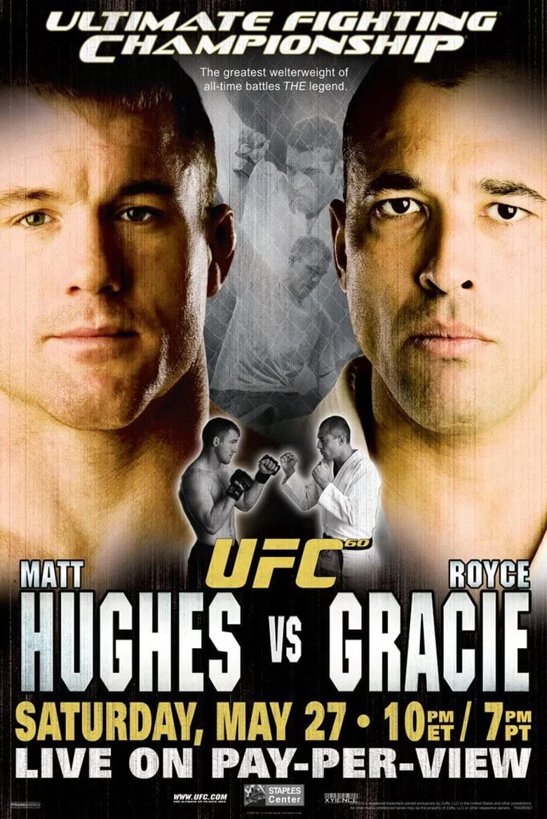 UFC 60: Hughes vs. Gracie poster background