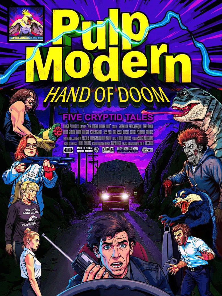 Pulp Modern: Hand of Doom poster background
