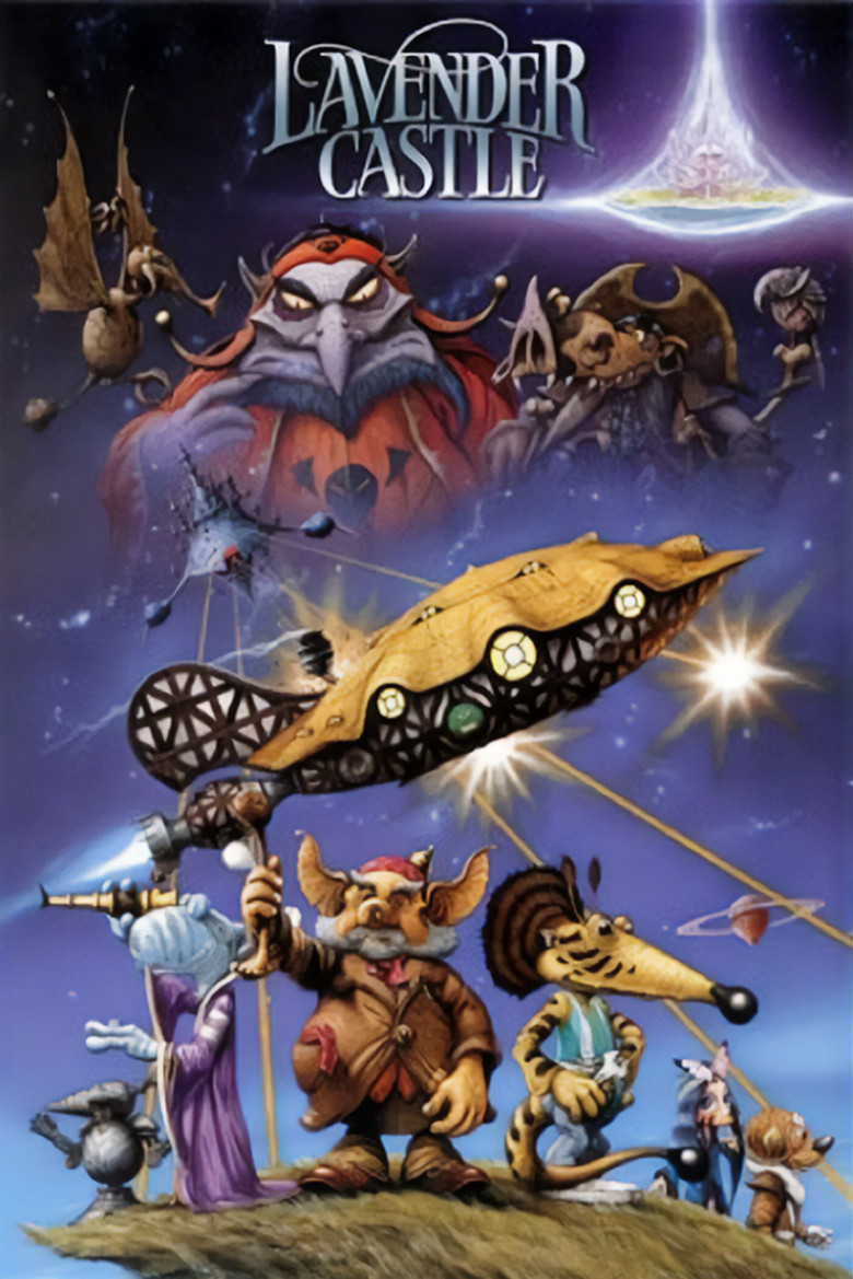 Lavender Castle poster background