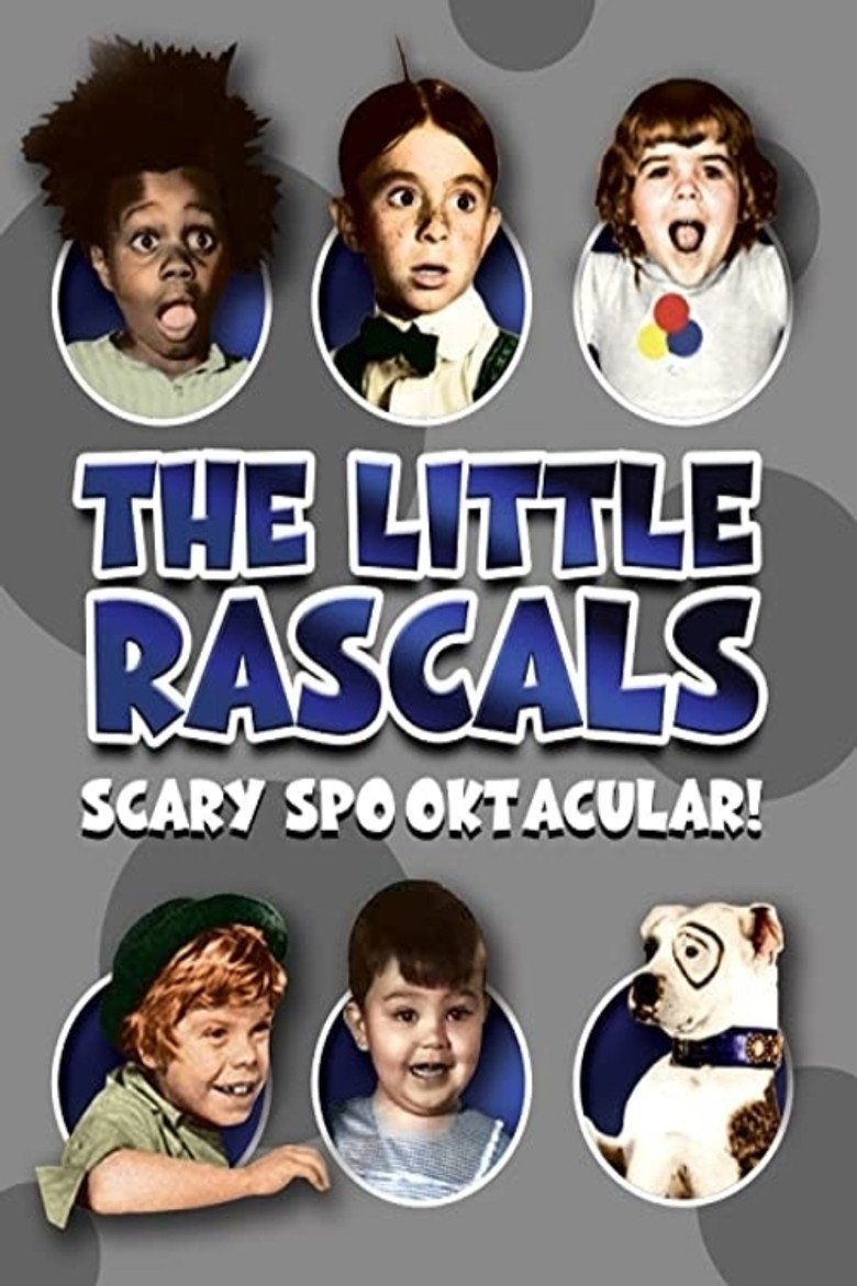 The Little Rascals: Scary Spooktacular poster background