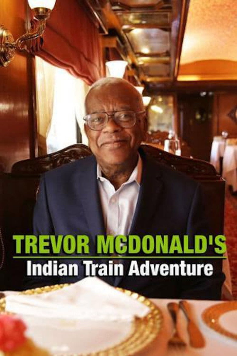 Trevor McDonald’s Indian Train Adventure poster background