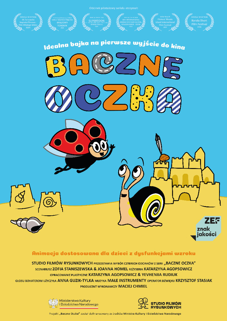 Baczne oczka poster background