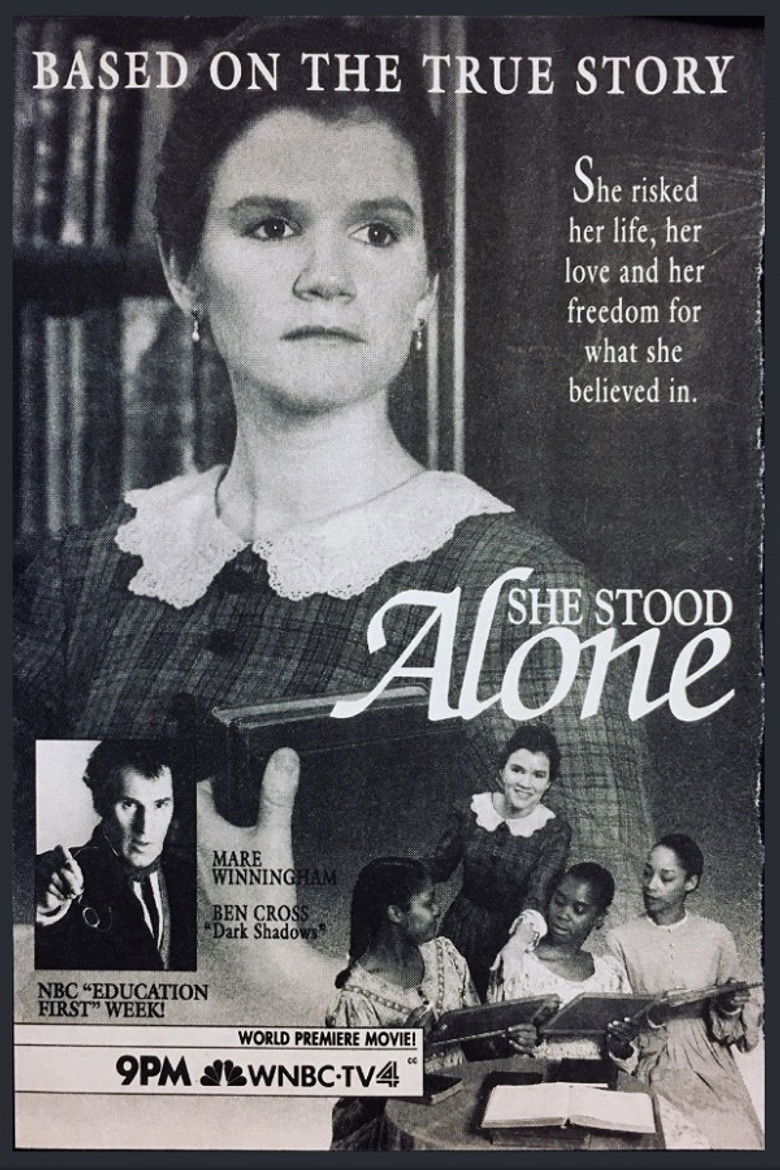 She Stood Alone poster background