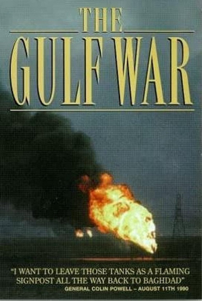 The Gulf War poster background