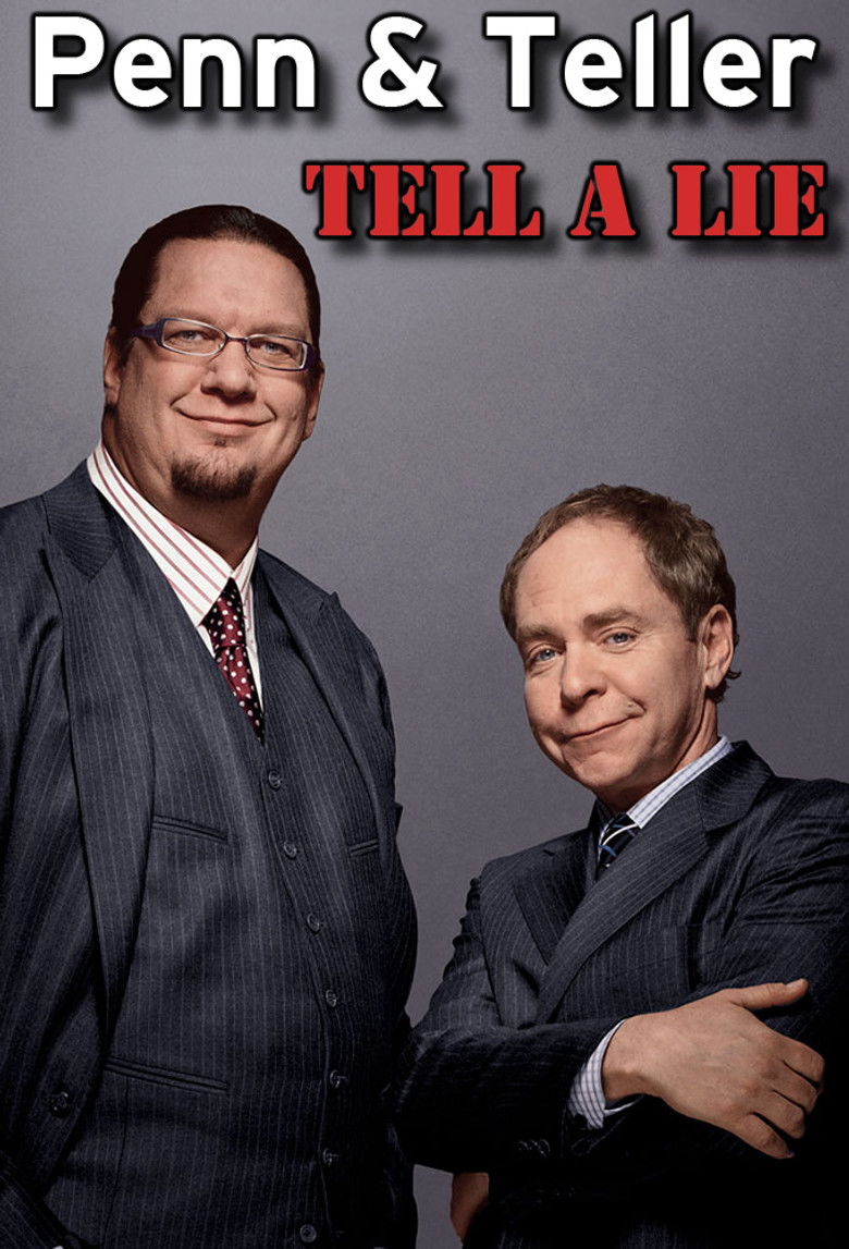 Penn & Teller Tell a Lie poster background