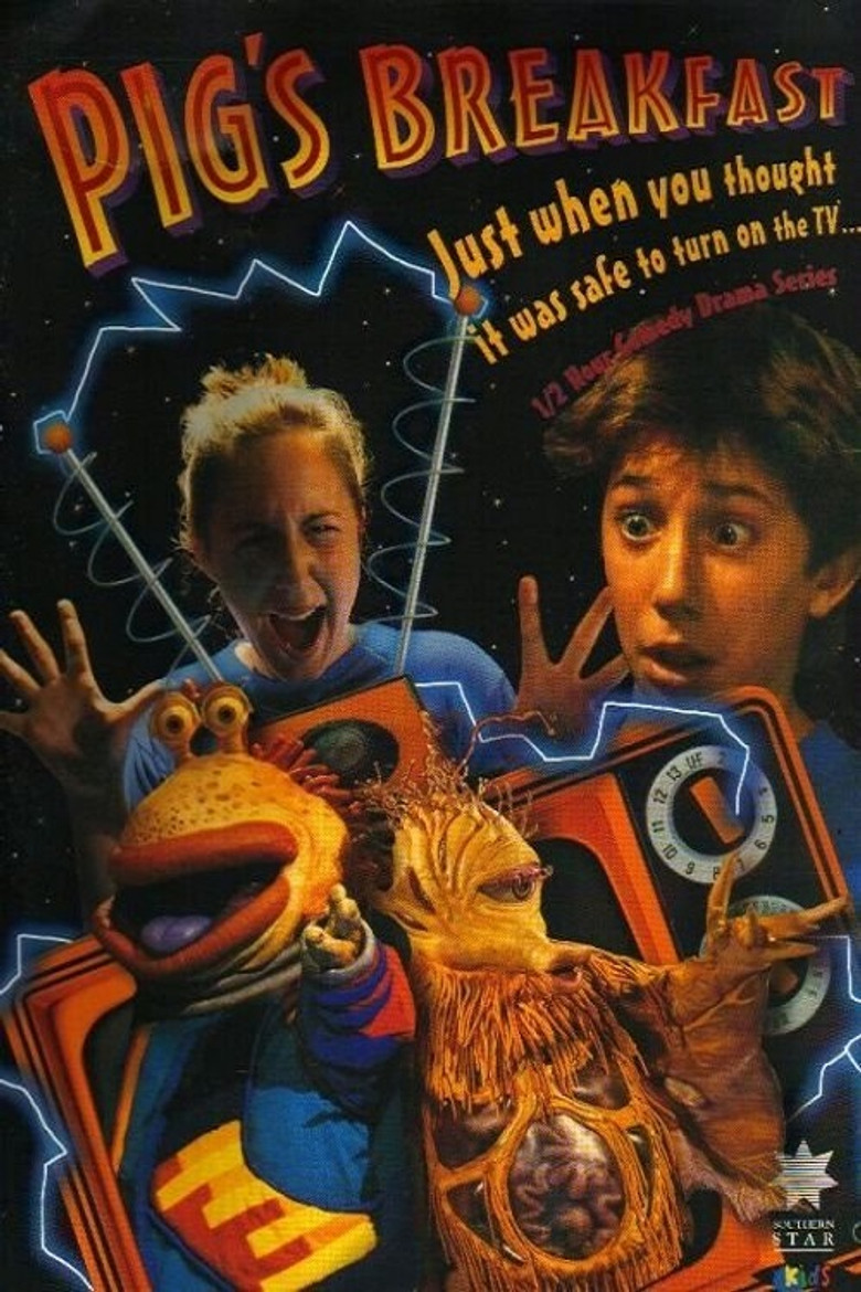 Pig's Breakfast poster background