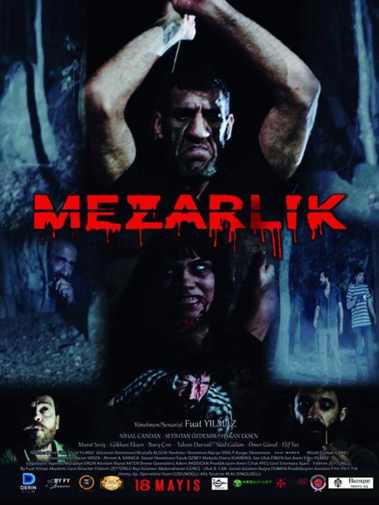 Mezarlık poster background