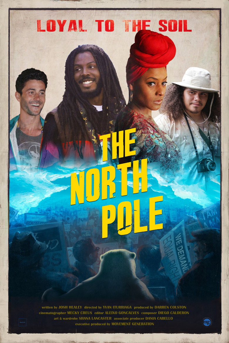 The North Pole poster background