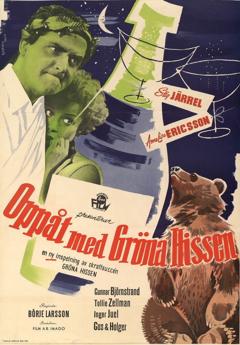 Oppåt med Gröna Hissen poster background