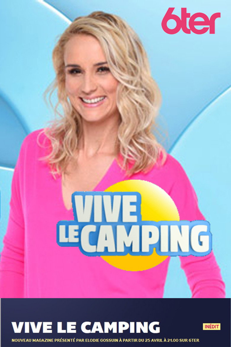 Vive le Camping poster background