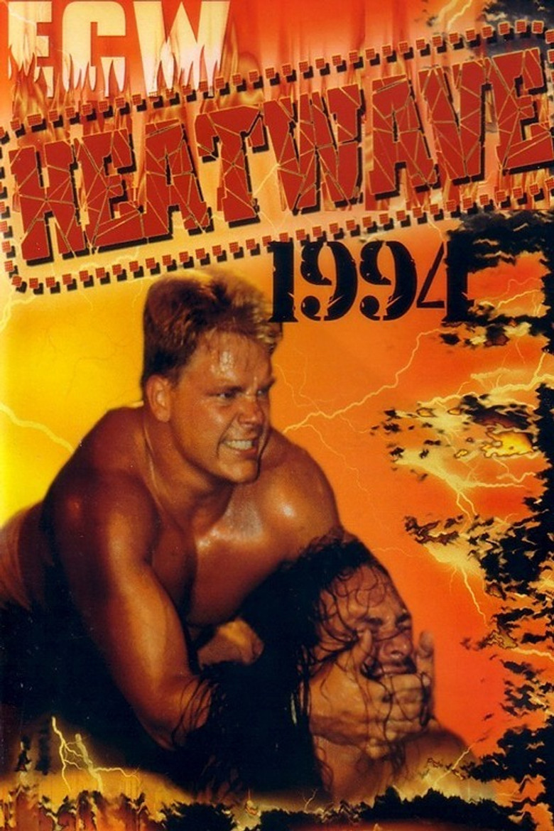ECW Heatwave 1994 - The Battle for The Future poster background