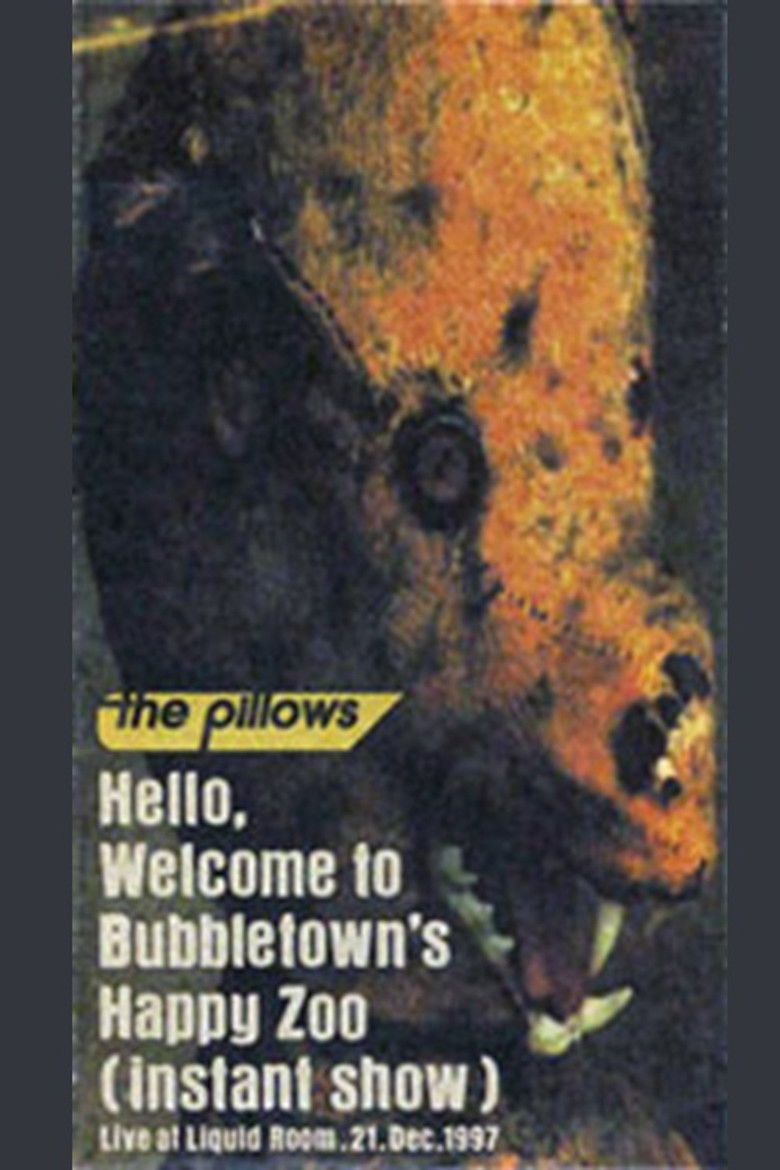 Hello, Welcome to Bubbletown's Happy Zoo poster background