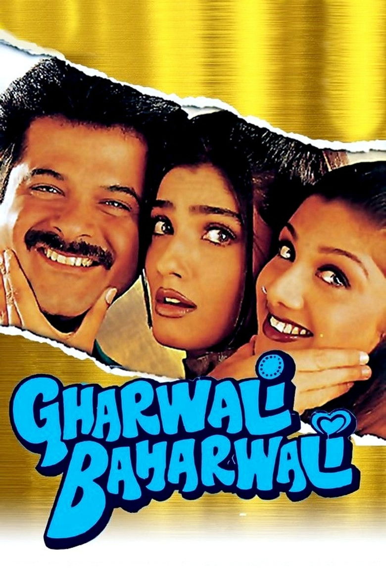 Gharwali Baharwali poster background