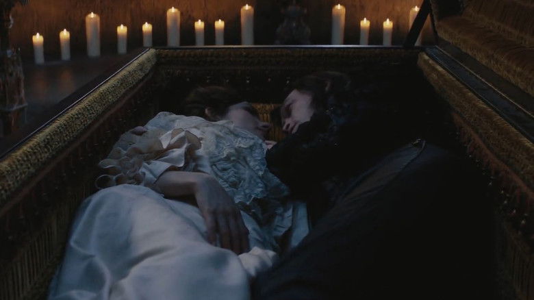 Christoph Waltz as the Priest