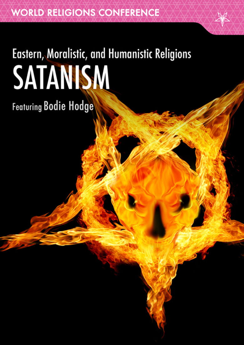 Satanism poster background