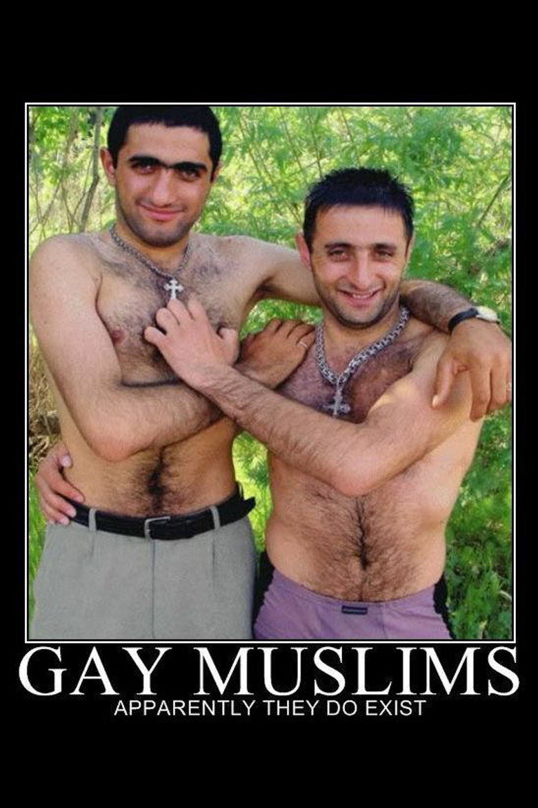 Gay Muslims poster background