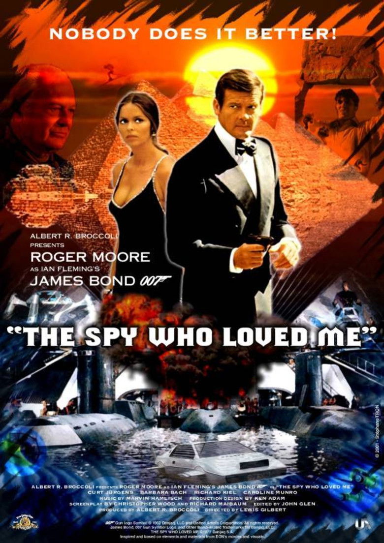 The Making of 'The Spy Who Loved Me' poster background
