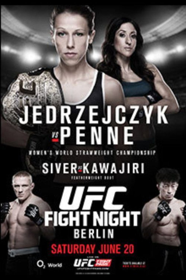 UFC Fight Night 69: Jedrzejczyk vs. Penne poster background