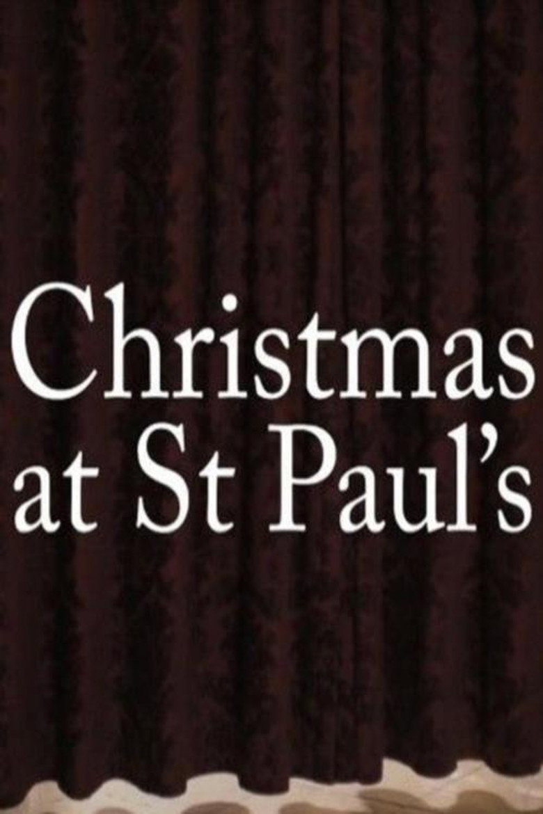 Christmas at St Paul's poster background